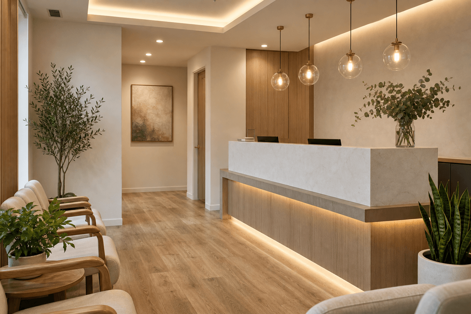 Clinic reception