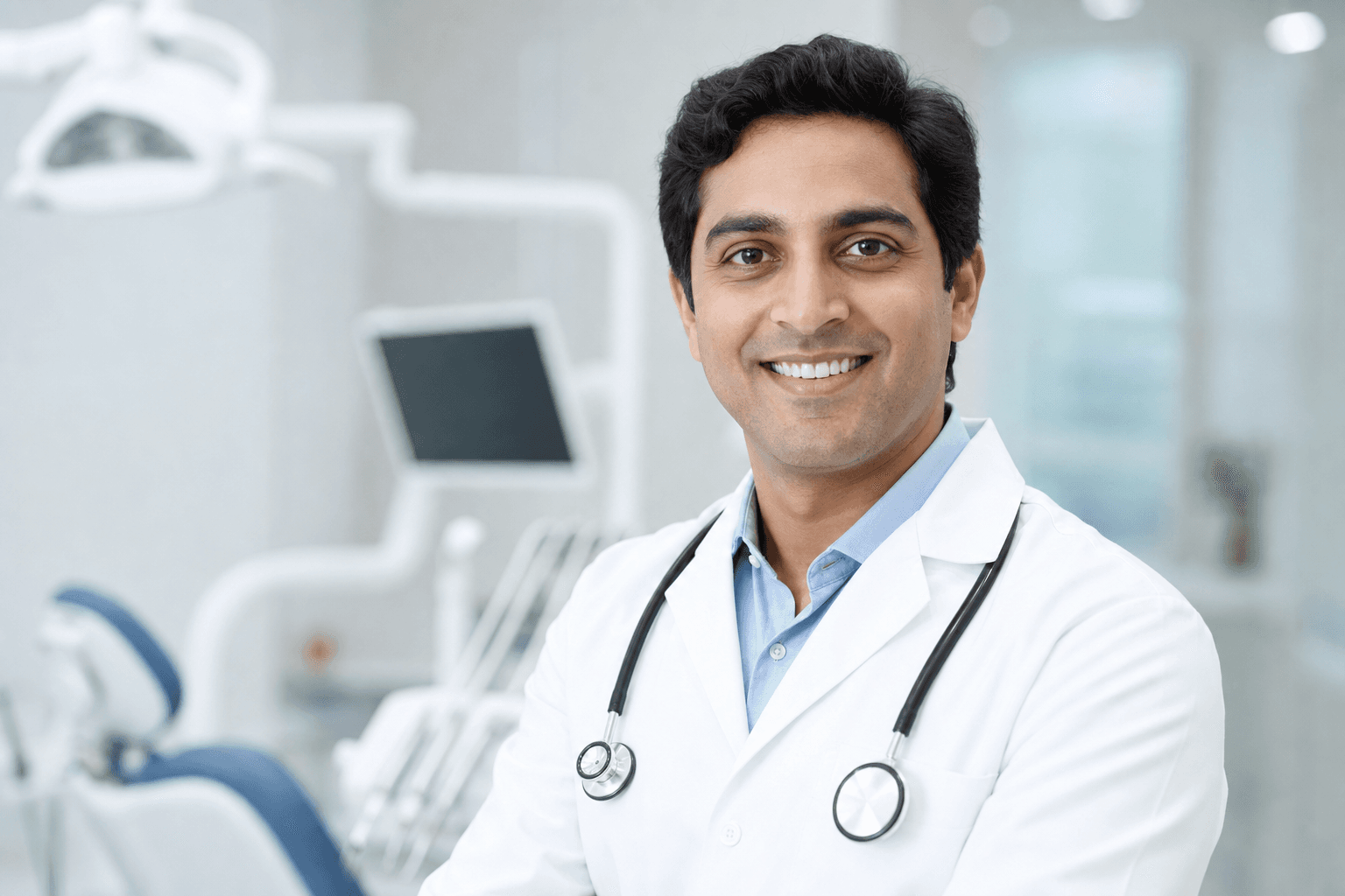 Dr. Arjun Patel, cosmetic dentist at SmileWorks Dental