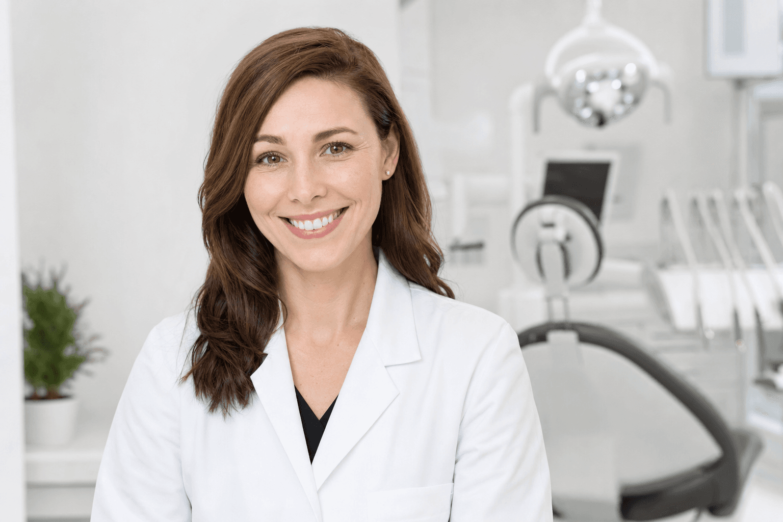 Dr. Emily Morgan, family dentist at SmileWorks Dental